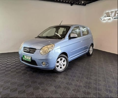 Kia Picanto EX 1.1/1.0/ 1.0 Flex Mec.  - Azul - 2008/2008