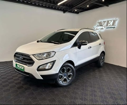 Ford EcoSport FREESTYLE 1.5 12V Flex 5p Mec.  - Branca - 2017/2018