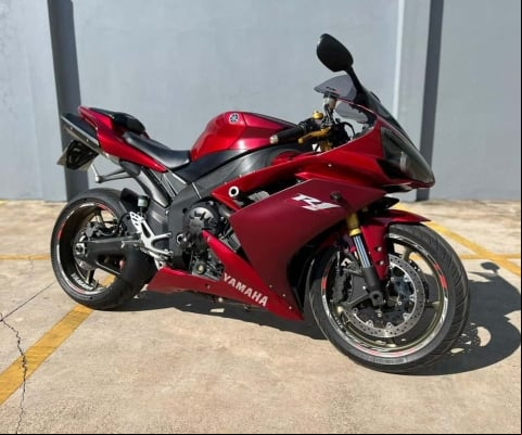 Yamaha YZF R1 1000  - Vermelha - 2007/2008