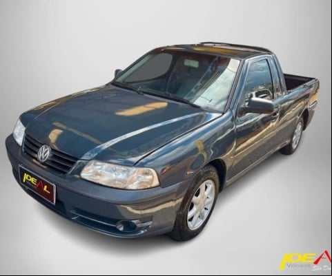 Volkswagen Saveiro 1.8 Mi  - Cinza - 2001/2002