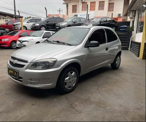 Chevrolet Celta 1.0 LS - Prata - 2013/2014