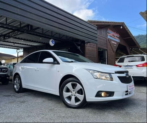 Chevrolet Cruze LT 1.8 16V FlexPower 4p Aut.  - Branca - 2012/2012