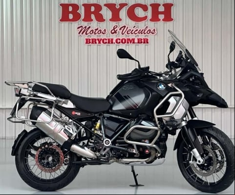 BMW R 1250 GS ADVENTURE  TRIPLE BLACK ABS - Preta - 2021/2022