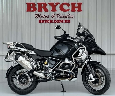 BMW R 1250 GS ADVENTURE  TRIPLE BLACK OPTION 719 ABS - Preta - 2023/2024