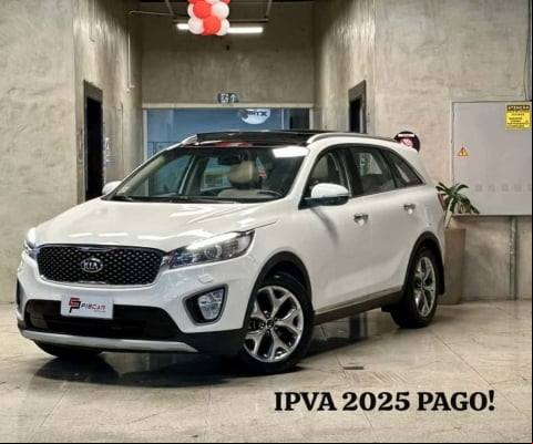 Kia Sorento 2018 3.3 ex v6 24v gasolina 4p 7 lugares automatico