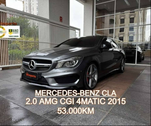  CLA45 AMG 2.0 CGI 4MATIC ✅14/15 