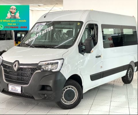 Renault - Master L2H2 ageiro 16lugares (15+1) Novo Motor Biturbo 150cv  Ano 2026 !!!