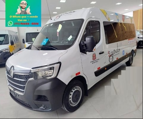 Renault - Master L3H2 Transporte Ligado 16lugares Zero KM !!!