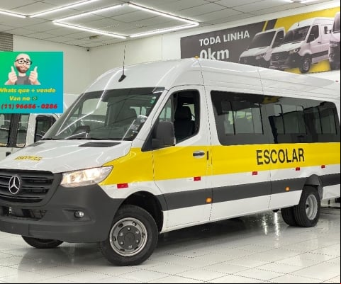 Mercedes Benz - Sprinter 517 Big Escolar 31 lugares  Pronta entrega!!!