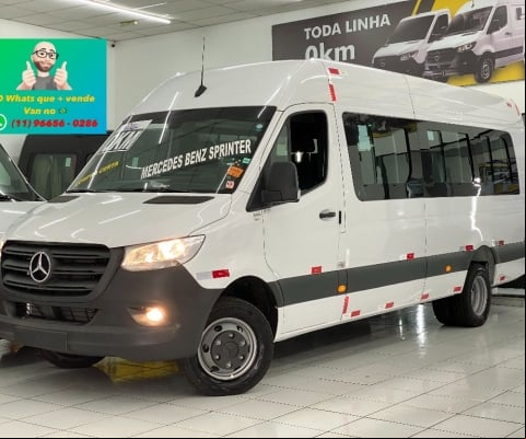Mercedes Benz - Sprinter 517 Big 21 lugares (20+1)  novo Ano 2025 Pronta entrega!!!