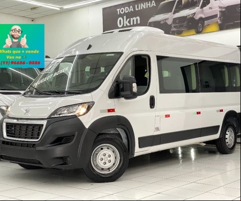Peugeot - Boxer Minibus Executiva 17lugares (16+1) Zero KM !!!