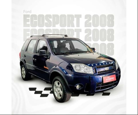 Ford Ecosport 2008 2.0 xlt 16v gasolina 4p automático