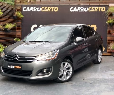 Citroën C4 LOUNGE Tendance 2.0  Aut. 2014 Flex   Muito conforto e estilo