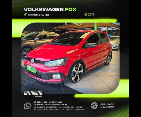 VOLKSWAGEN FOX PEPPER 1.6 16V MSI 2017