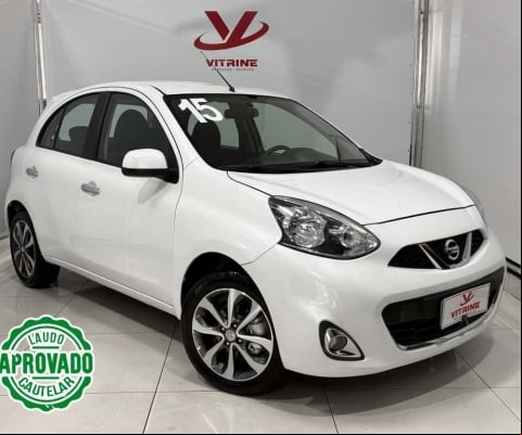 Nissan March 2015 1.6 sl 16v flex 4p manual