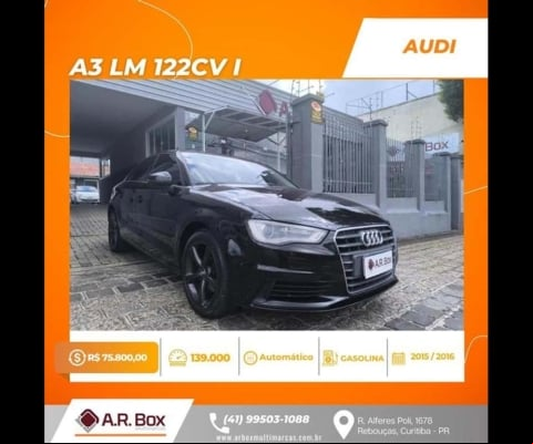 AUDI A3 LM 122CV I 2016 TFSI PRETO
