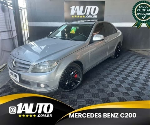 Mercedes-benz C 200 k 2008 1.8 kompressor classic 16v gasolina 4p automático