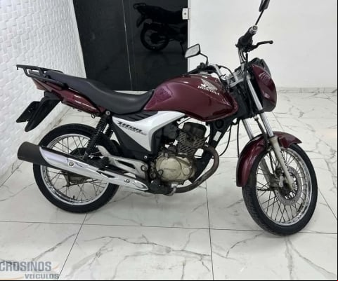 Honda CG-150 TITAN-ESD MIX/FLEX  - Vermelha - 2011/2011
