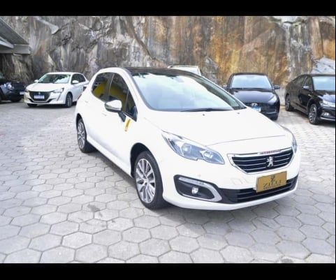 Peugeot 308 ROLAND GARROS 1.6 THP AT   - Branca - 2017/2018