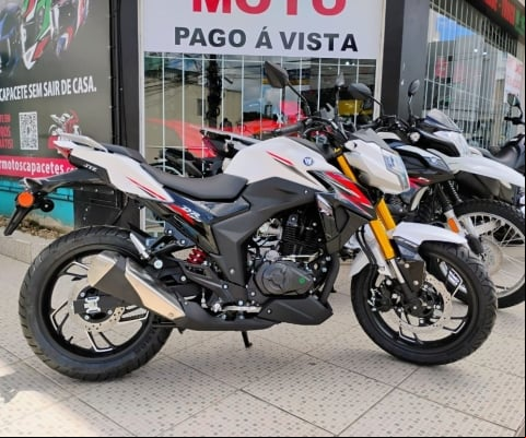 Haojue DR 160 2025 0km, aceito troca, cartão e financiamento