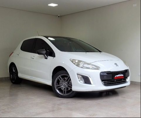 Peugeot 308 Feline 2013 Automático 1.6 THP Teto Panorâmico