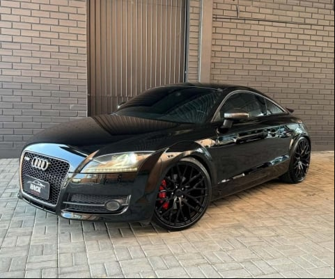 Audi TT 2.0 16v TFSI S-Tronic  - Preta - 2007/2008