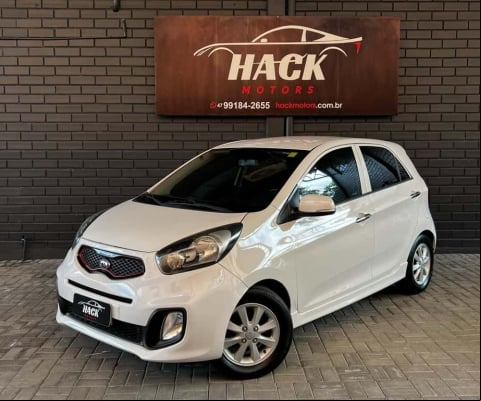 Kia Picanto EX 1.0 Flex Aut.  - Branca - 2014/2015