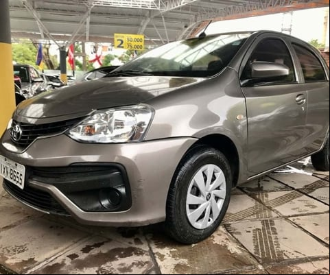 Toyota ETIOS 1.3 X 16V FLEX 4P MANUAL