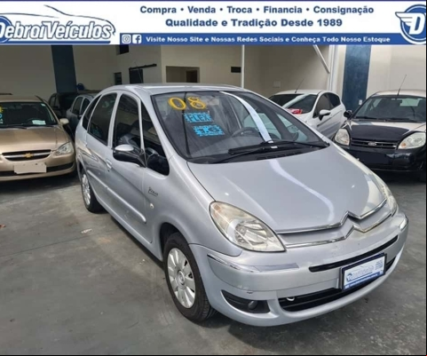 Citroen XSARA PICASSO 1.6 I EXCLUSIVE 16V FLEX 4P MANUAL