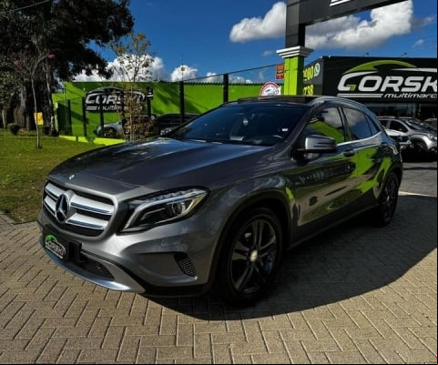 MERCEDES-BENZ GLA 200 1.6 CGI VISION 16V TURBO 4P 7M 120CV - 2015