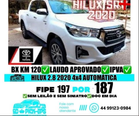 HILUX 2.8 TURBO DIESEL 4x4 AUTOMÁTICA