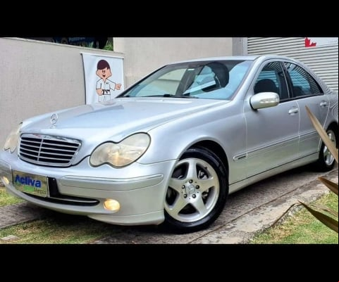 Mercedes-Benz C-240 AvantGarde 2.4/ 2.6 4p  - Prata - 2001/2002