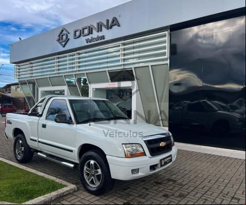 Chevrolet SS10 Pick-up Chevrolet S10 2.8 S 4X4 - Branca - 2002/2003