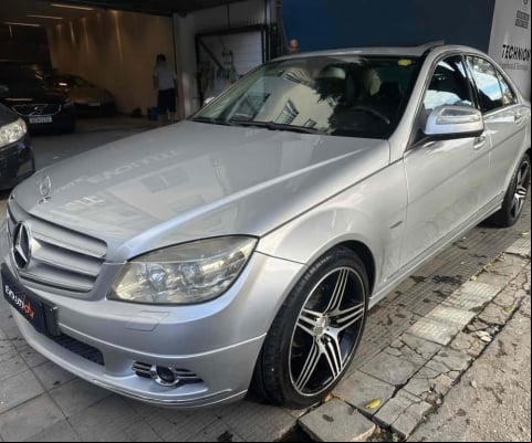 Mercedes-benz C 200 k 2008 1.8 avantgarde kompressor gasolina 4p automático