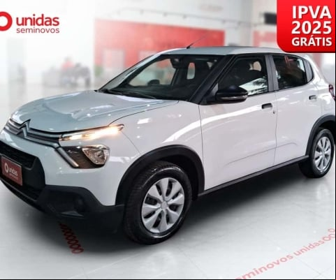Citroen C3 2024 1.0 16v flex live pack manual