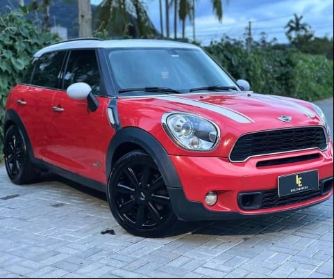 Mini Cooper Countryman S ALL4 1.6 Aut.  - Vermelha - 2011/2012