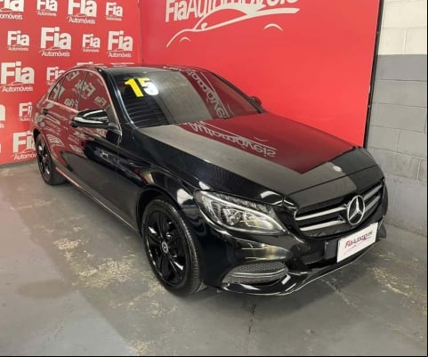 Mercedes-benz C 180 2015 1.6 cgi avantgarde 16v turbo gasolina 4p automático