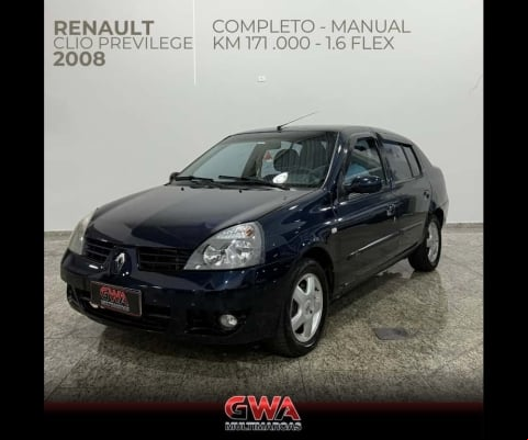 RENAULT CLIO Sed. Privilège Hi-Flex 1.6 16V 4p