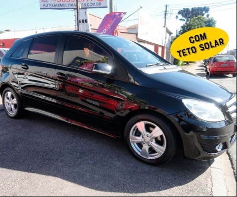 MERCEDES-BENZ B 180 1.7 8V GASOLINA 4P AUTOMÁTICO 2010