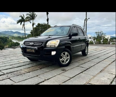 Kia Sportage LX 2.0 G2 - Preta - 2007/2008