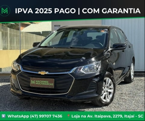 GM ONIX LT 2023 COM MIDIA E IPVA PAGO
