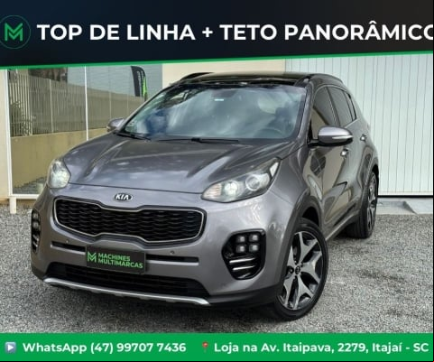 SPORTAGE 2018 TOP + TETO SOLAR