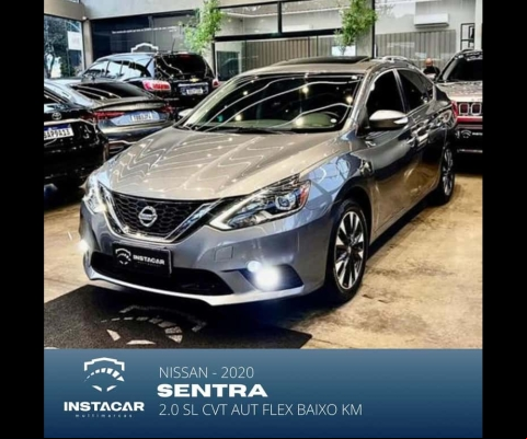 NISSAN SENTRA 2.0 SL CVT 2020 C/ TETO SOLAR 