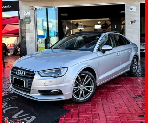 Audi A3 1.8 Ambition TB TFSI Com teto solar 2014 e revisões feitas na concessionária