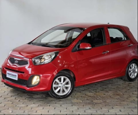 Kia Picanto EX 1.0 Flex Aut.  - Vermelha - 2015/2015