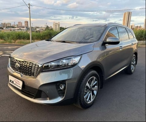 Kia Sorento  2.4EX3 G2 7L 2018 - Cinza - 2018/2018