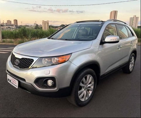 Kia Sorento EX2 2.4 7L 2012 - Prata - 2011/2012