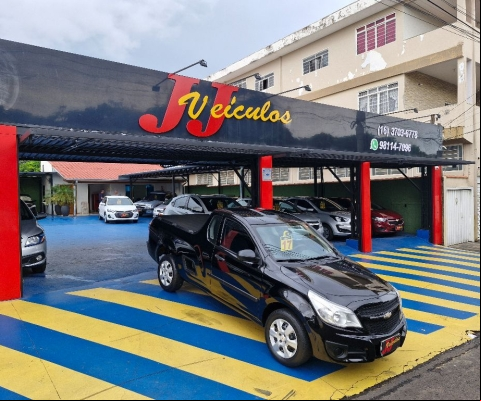 GM MONTANA 1.4 LS 2017 PRETA