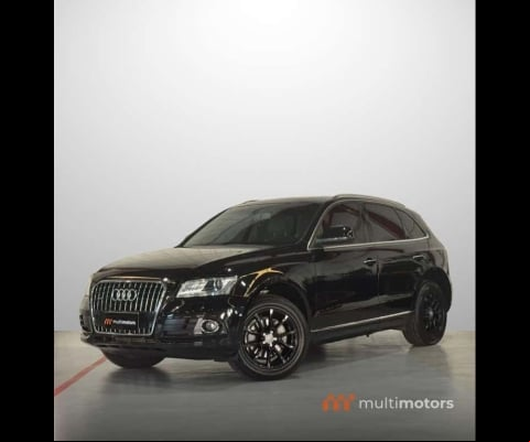 Audi Q5 2.0 16V TFSI 225cv Quattro Tiptronic  - Preta - 2014/2015