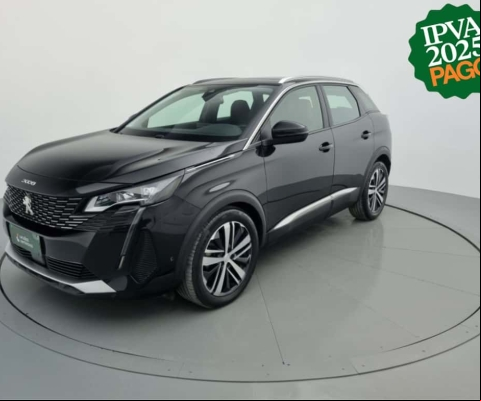 Peugeot 3008 2023 1.6 16v thp gasolina griffe automático